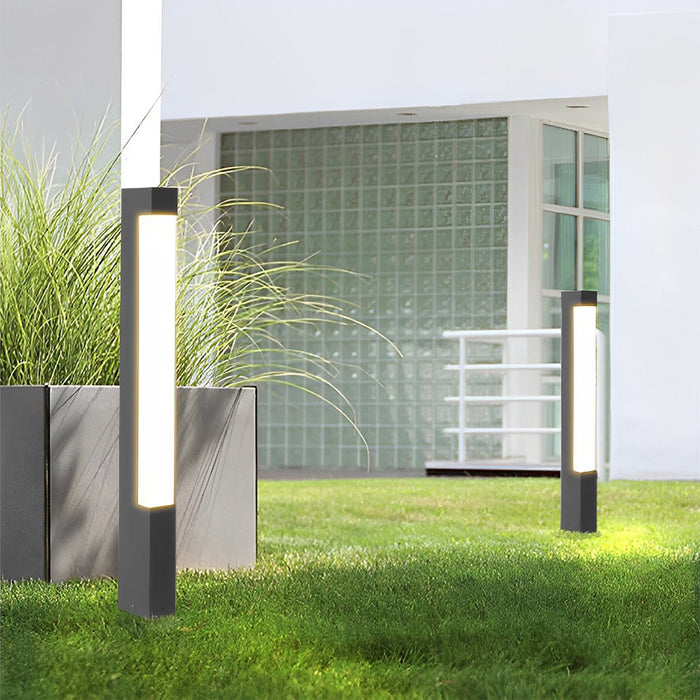 Outdoor LED Path Light, Modern Waterproof IP65, Die-cast Aluminum, Warm White 3000K, Garden/Yard/Pathway
