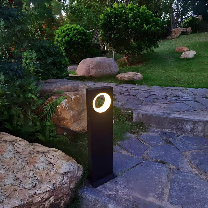 Waterproof Ring LED Outdoor Pathway Light, Landscape Accent, Hardwired for Garden/Yard/Patio
