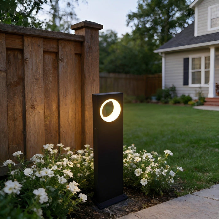 Waterproof Ring LED Outdoor Pathway Light, Landscape Accent, Hardwired for Garden/Yard/Patio