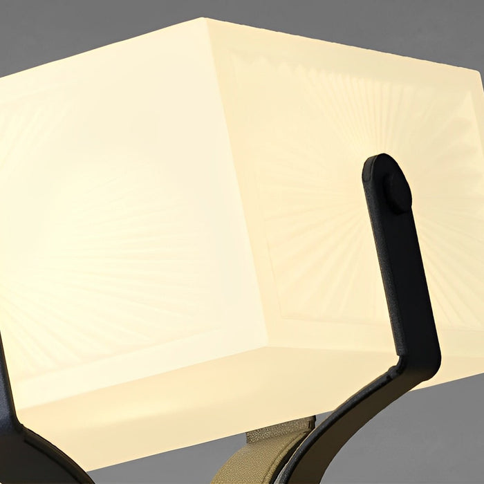 Modern Waterproof Solar Square LED Outdoor Post Lights - Garden / Patio / Fence Lighting