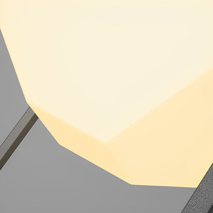 Outdoor Post Lights - Modern Waterproof Solar Square Mountain LED for Garden, Patio, Pathway