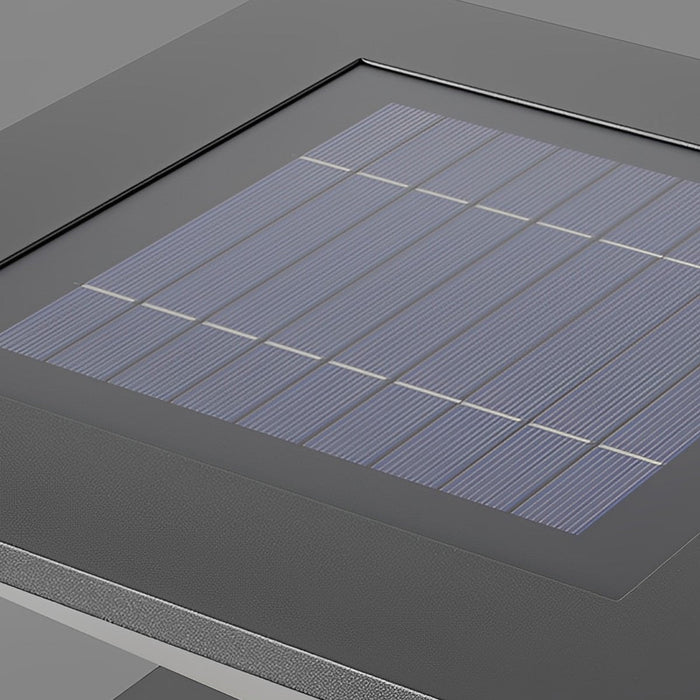 Outdoor Post Lights - Modern Waterproof Solar Square Mountain LED for Garden, Patio, Pathway