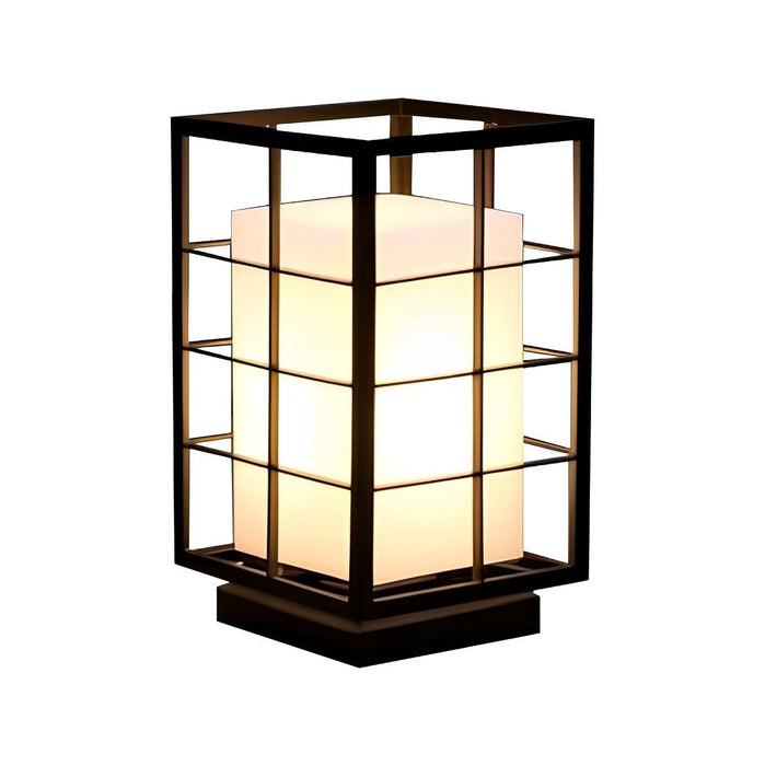 Modern Waterproof Square Lantern LED Outdoor Landscape Lawn Lighting - Garden Pathway Deck Light