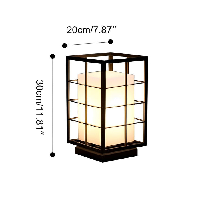 Modern Waterproof Square Lantern LED Outdoor Landscape Lawn Lighting - Garden Pathway Deck Light