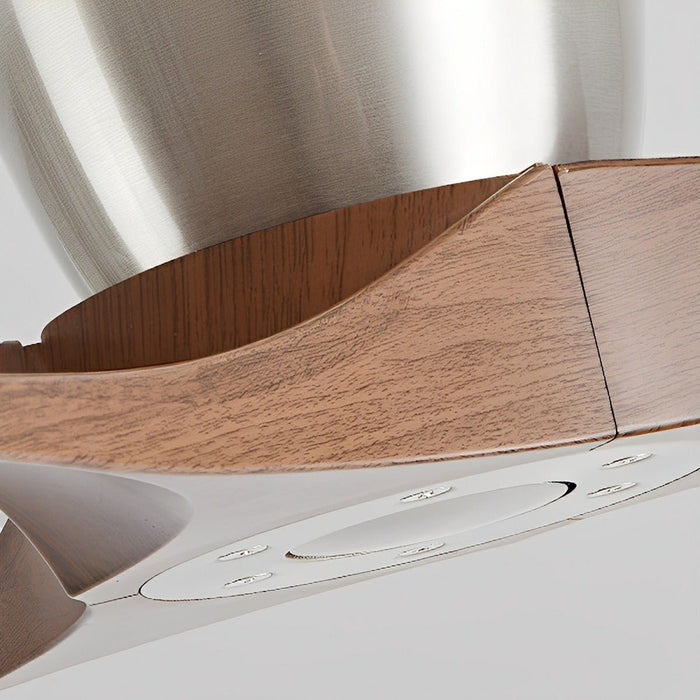 Ceiling Fan - Modern Wing Blade, DC Motor, 6-Speed Reversible Airflow - Minimalist Design for Living Room/Bedroom