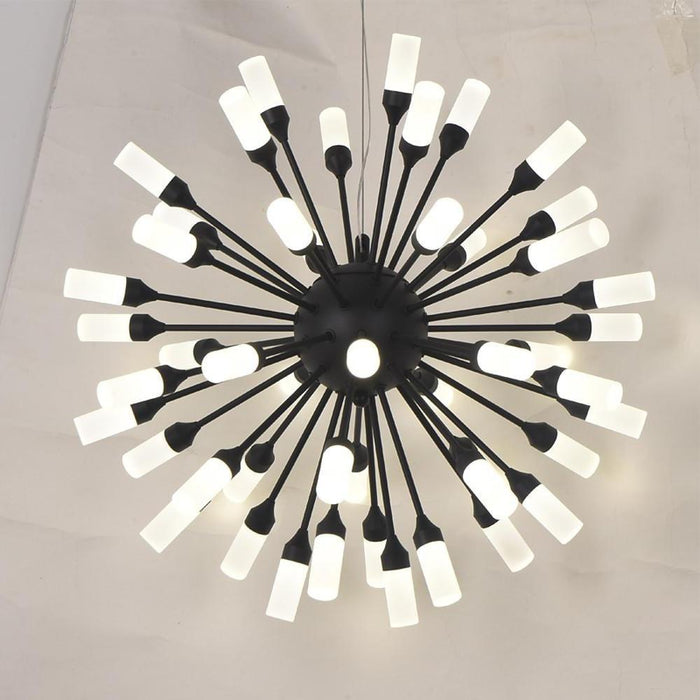 Novelty Cluster Globe Design Chandelier Light Metal Acrylic Ceiling Light