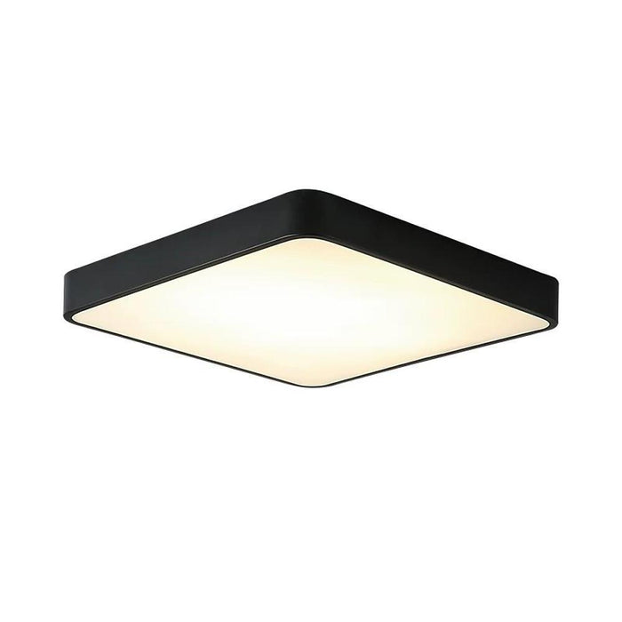 Square Modern Style Design Flush Mount Lighting Metal PVC Acrylic LED Bedroom Ceiling Lights