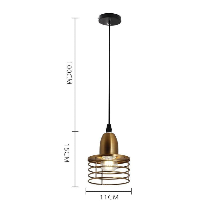 Spring Lampshade Island Kitchen Pendant Lighting Vintage Country Pendant Lighting
