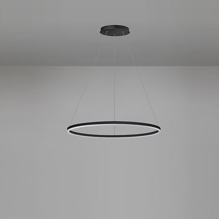 Circle LED Modern Chandelier Pendant Light Hanging Lamp Island Lights