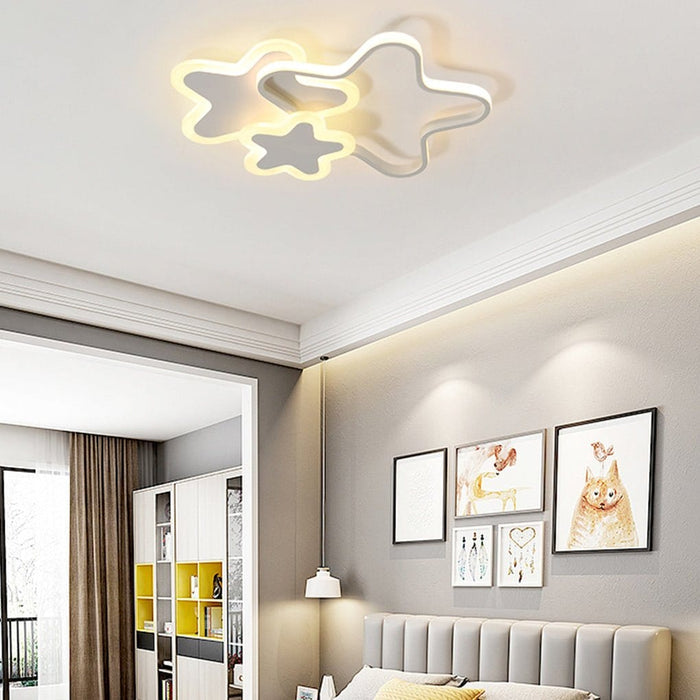 Nordic Creative Cartoon Ceiling Lamp for Bedroom Children's Room