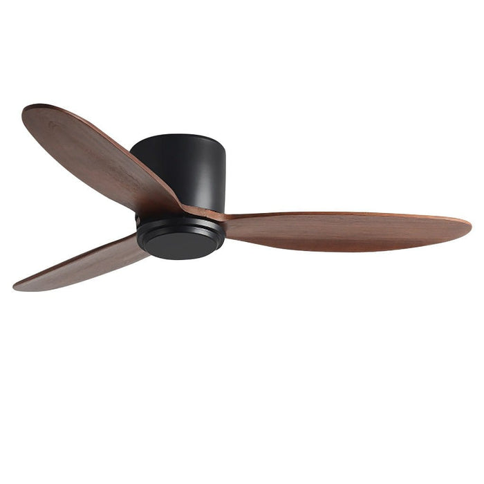 LED Inverter Silent Nordic Flush Mount Ceiling Fan Light Chandelier with Fan