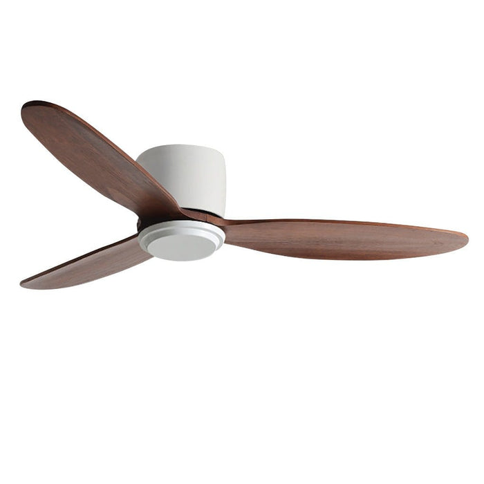 LED Inverter Silent Nordic Flush Mount Ceiling Fan Light Chandelier with Fan