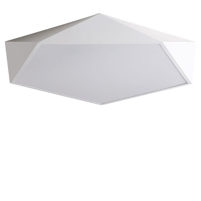 Nordic Minimalist Creative Geometric LED Three Color Dimming Ceiling Lamp