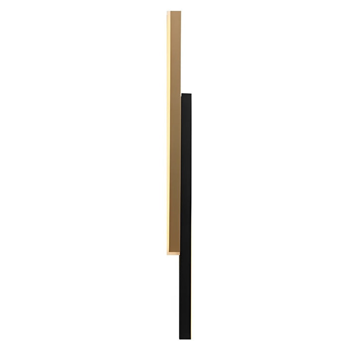 Nordic Minimalist Double Long Strip LED Wall Lamp - Modern Interior Lighting for Living Room, Bedroom, Aisle