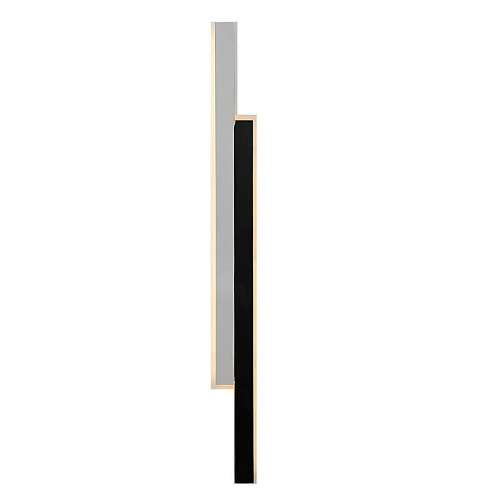 Nordic Minimalist Double Long Strip LED Wall Lamp for Living Room Bedside Aisle