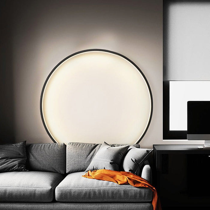 Nordic Minimalist Wiring Free Trichromatic Dimming Creative Atmosphere Wall Lamp
