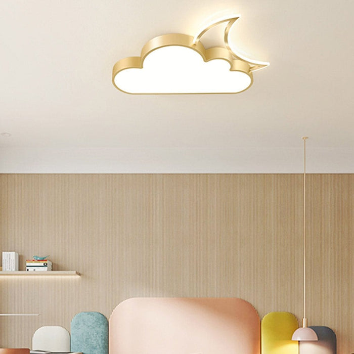 Nordic Modern Creative Cartoon Three Tone Light LED Decorative Ceiling Lamps