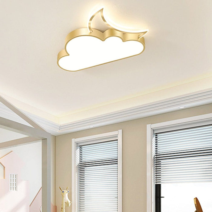 Nordic Modern Creative Cartoon Three Tone Light LED Decorative Ceiling Lamps