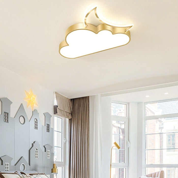 Nordic Modern Creative Cartoon Three Tone Light LED Decorative Ceiling Lamps
