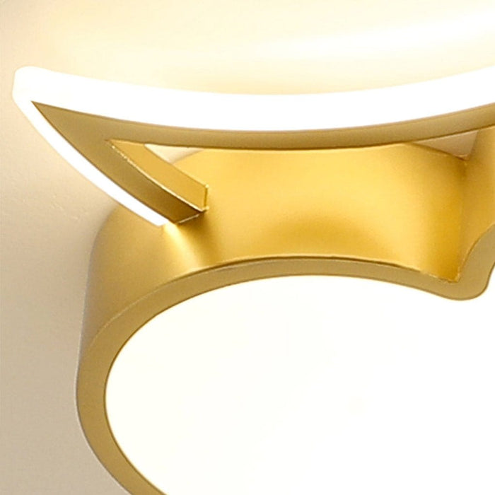 Nordic Modern Creative Cartoon Three Tone Light LED Decorative Ceiling Lamps