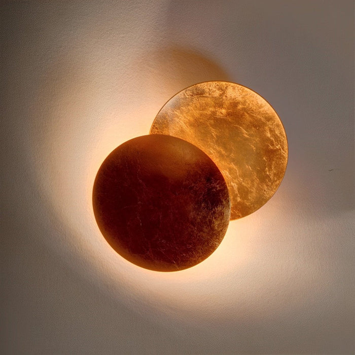 Moon Eclipse Wall Lamp - Nordic Postmodern Minimalist Sconce, Creative Indoor Lighting Fixture