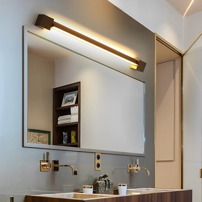 Nordic Ultra-thin Long Strip LED Rotatable Wall Light - Bedside / Background Lighting, Modern Minimalist Fixture