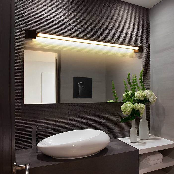 Nordic Ultra-thin Long Strip LED Rotatable Wall Light - Bedside / Background Lighting, Modern Minimalist Fixture
