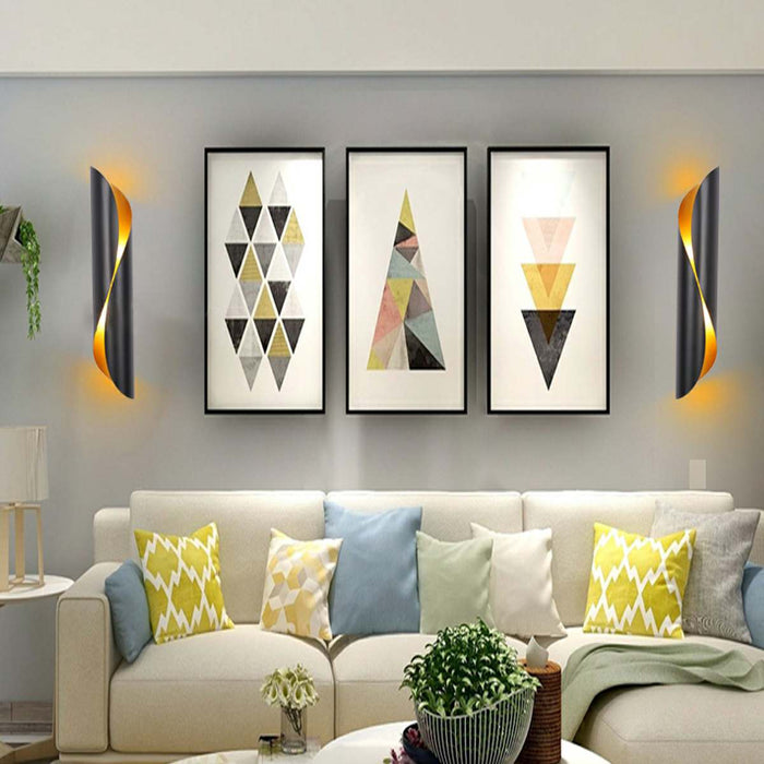Nordic Unique Metal Up and Down Wall Sconce - Industrial Style Wall Lamp, Bedside Fixture