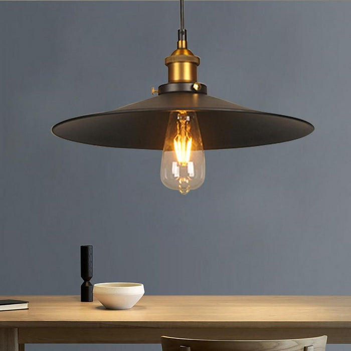 Metal Cone-shaped LED Industrial Style Pendant Lighting Island Lights