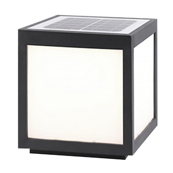Outdoor Courtyard Waterproof LED Solar Pillar Lights Landscape Lighting