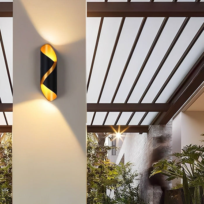 Outdoor LED Wall Sconce - Modern Waterproof Design - Exterior Lighting Fixture