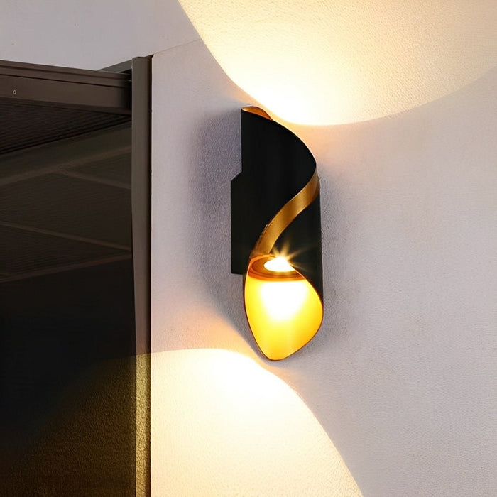 Outdoor LED Wall Sconce - Modern Waterproof Design - Exterior Lighting Fixture