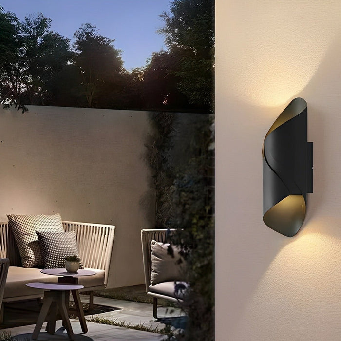 Outdoor LED Wall Sconce - Modern Waterproof Design - Exterior Lighting Fixture