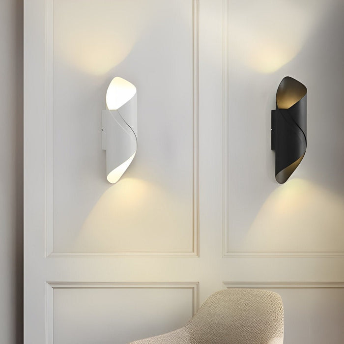 Outdoor LED Wall Sconce - Modern Waterproof Design - Exterior Lighting Fixture