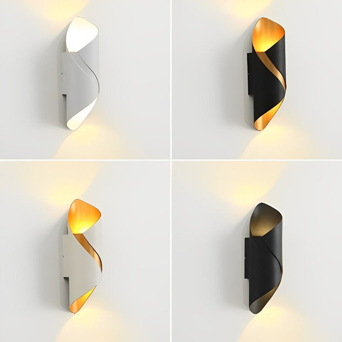 Outdoor LED Wall Sconce - Modern Waterproof Design - Exterior Lighting Fixture