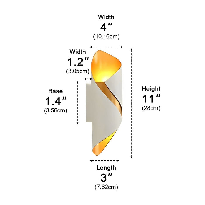 Outdoor LED Wall Sconce - Modern Waterproof Design - Exterior Lighting Fixture