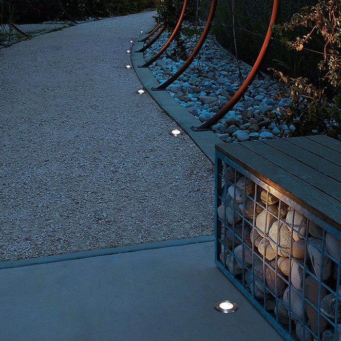 Outdoor LED Waterproof Embedded Ground Lights for Courtyard Lawn Garden