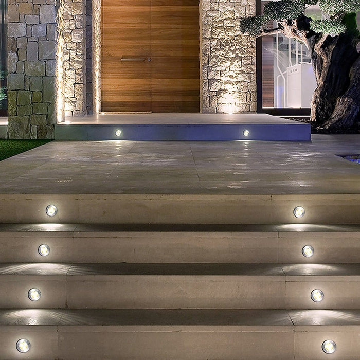 Outdoor LED Waterproof Embedded Ground Lights for Courtyard Lawn Garden