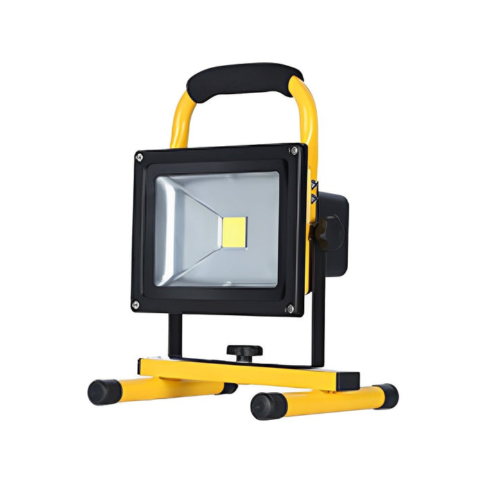 Outdoor Portable Waterproof LED Floodlight Work Light - Heavy-Duty Task Illumination, Adjustable Stand