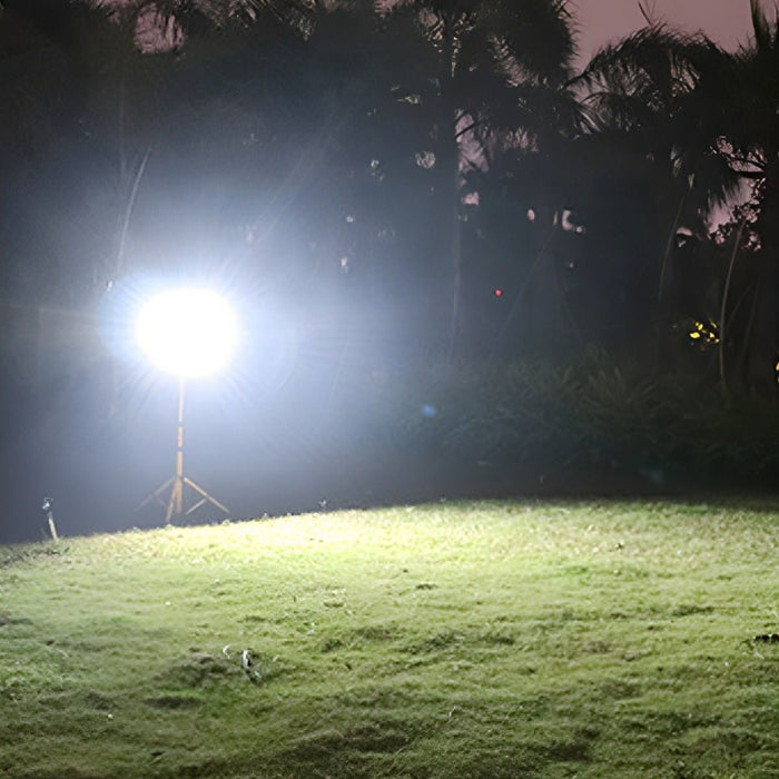 Outdoor Portable Waterproof LED Floodlight Work Light - Heavy-Duty Task Illumination, Adjustable Stand