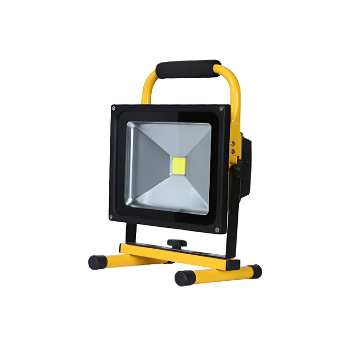 Outdoor Portable Waterproof LED Floodlight Work Light - Heavy-Duty Task Illumination, Adjustable Stand