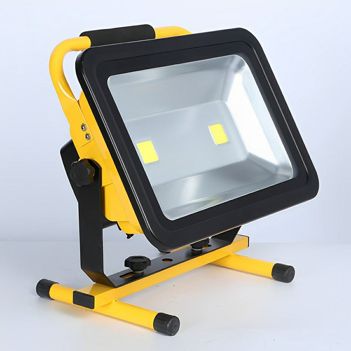 Outdoor Portable Waterproof LED Floodlight Work Light - Heavy-Duty Task Illumination, Adjustable Stand