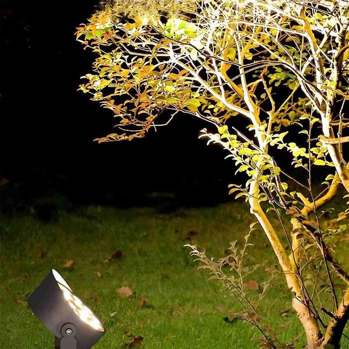 Outdoor Waterproof LED Landscape Spot Light, Uplighting Architectural Accent for Garden/Yard/Patio