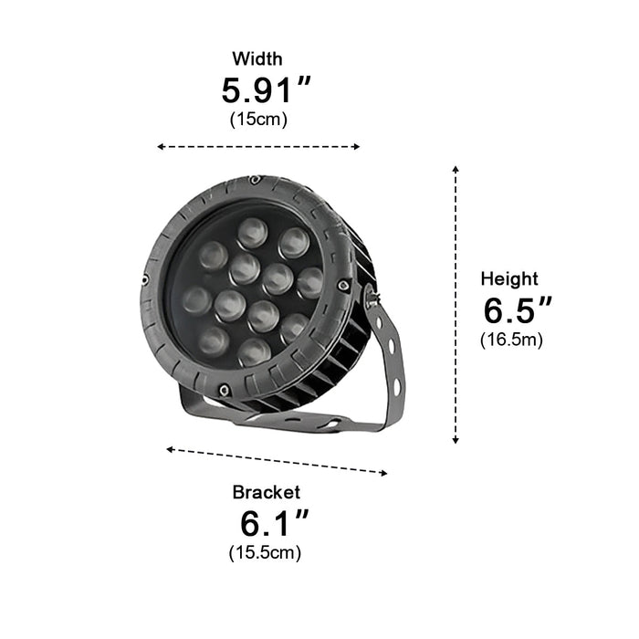 Bird's Nest LED Spot Light - Outdoor Tree Lighting, Waterproof Landscape Accent