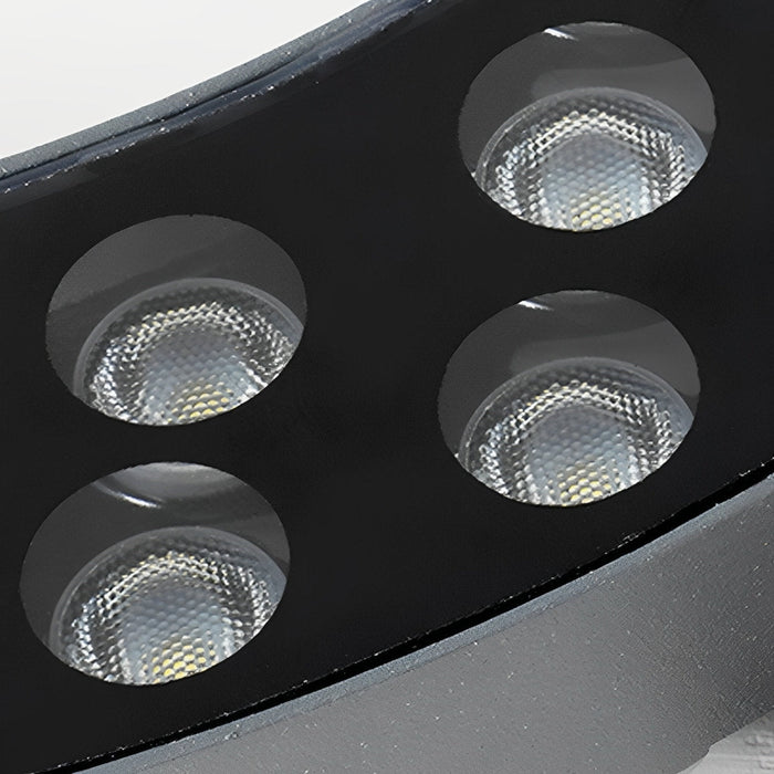 LED Arc Spot Lights - Outdoor Waterproof Landscape Lighting for Trees, Lawn - Decorative Garden Spotlights