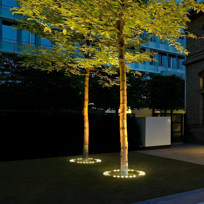 LED Arc Spot Lights - Outdoor Waterproof Landscape Lighting for Trees, Lawn - Decorative Garden Spotlights