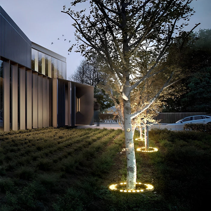LED Arc Spot Lights - Outdoor Waterproof Landscape Lighting for Trees, Lawn - Decorative Garden Spotlights