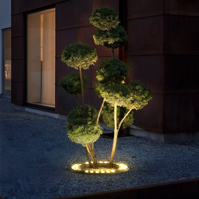 LED Arc Spot Lights - Outdoor Waterproof Landscape Lighting for Trees, Lawn - Decorative Garden Spotlights