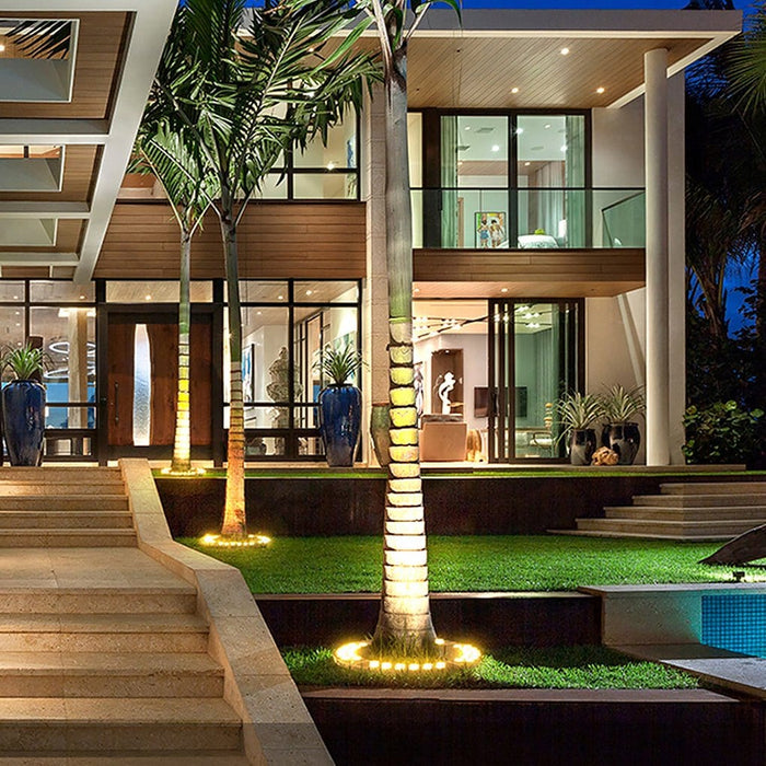 Outdoor Waterproof LED Arc Spot Lights Landscape Decorative Lighting for Trees Lawn