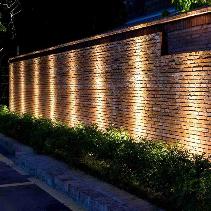 Outdoor Waterproof LED Spot Lights Wall Washer - Die-Cast Aluminum, Tempered Glass, Garden/Patio Lighting